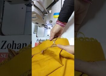 Simple and Easy Shalwar Pouncha Design With Lace Cutting And Stitching #shorts #sewing #viarl🔥😱😱😱