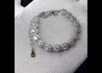 Is This the Perfect Wedding Accessory? 1.5 Ct Diamond Bracelet Revealed! 💍✨