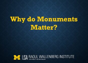 Why do Monuments Matter?