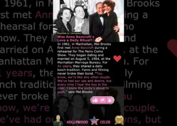 Was Anne Bancroft’s love a daily ritual?