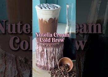 The best coffee in Ann Arbor – try the Nutella Cream Cold Brew at Venue Coffee! #annarbor #coffee