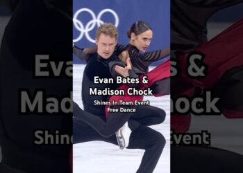 Evan Bates & Madison Chock Shine In The Team Event’s Free Dance | Winter Olympics