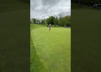 Wild scenes at the @NAIA Women’s Golf Championship at Eagle Crest GC in Michigan.