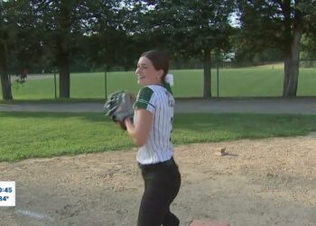 Boston 25 story on Canton Softball Heading to LLSWS regionals