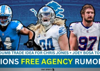 Today’s Lions Rumors: Joey Bosa To Lions? Trade For Chris Jones? + Alex Anzalone