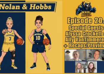 Nolan And Hobbs Episode 20: SENIORS! Alyssa Crockett & Ally VanTimmeren Join The Show! 〽️💙💛🏀