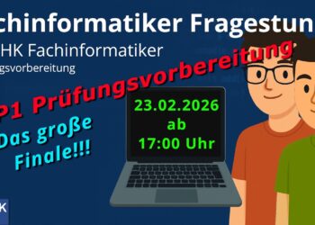 AP1 Prüfungsvorbereitung – Großes Finale Live  – Fachinformatiker IHK – Fragestunde AP 1