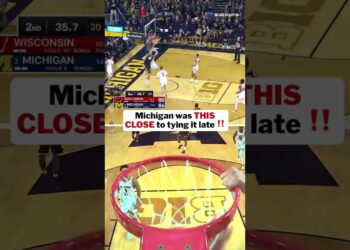 A wild finish in Ann Arbor 🤯 | College Basketball