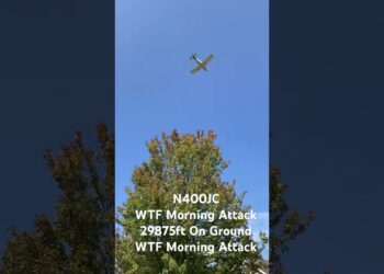 N400JC WTF Morning Attack 29875ft On Ground John Cosgrove Ann Arbor MI #aerialStalker #aviation