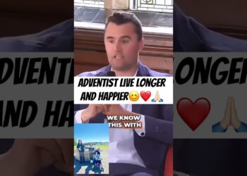 Adventist live longer and happier | Charlie Kirk #sda #sabbath #adventist #charliekirk