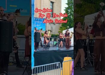 Ann Arbor Top of the Park Music Festival #travel #annarbor #michigan #musicfestival #travelmichigan
