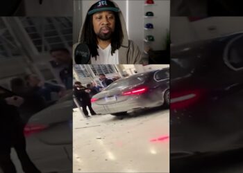 Caught This On Camera Car Crashes Into Detroit Airport