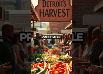 From Garden to Gold: Detroit’s Community Transformation! 🌱💰 #Shorts