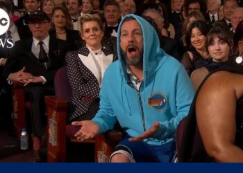 Oscars 2025: Host Conan O’Brien gives Adam Sandler a hard time over his choice of outfit